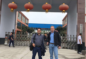 Paraguay Client Antonio Came to Tengyuan Group on Oct. 22th, 2017