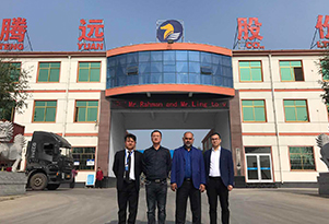 Bangladesh Clients Came to Our Factory to Inspect the Dredging Products on Oct. 23rd, 2017.