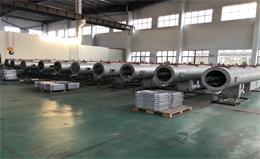 New established totally 11 sets of HDPE pipe production line of OD800mm and OD500mm will be delivered to operate