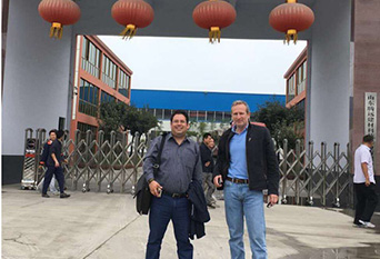 Paraguay Client Antonio Came to Tengyuan Group on Oct. 22th, 2017