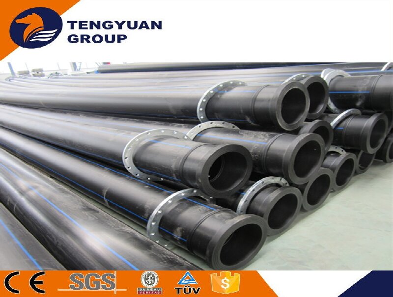 HDPE Dredging Pipe (Flange Adaptor Welded)