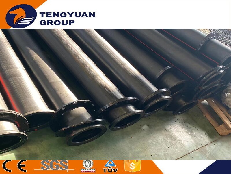 HDPE Dredging Pipe (Flange Adaptor Extruded Without Welding)